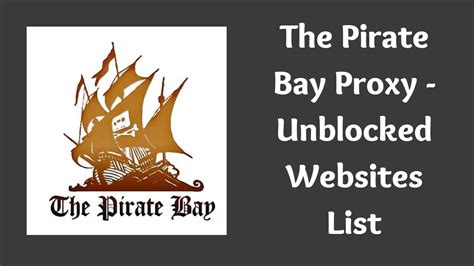 Pirate bay proxy 2022 - Hi there I have recently created a new proxy for ThePirateBay with a twist. Most proxies just use 1 of the PirateBay IP addresses or all of them in round robin I have made my proxy use HAProxy with all 6 IP's to load balance between the servers based on least connections and weather or not the server is online. sometimes when ThePirateBay goes ...